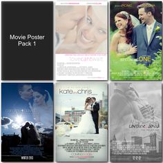 Wedding Movie Poster Template