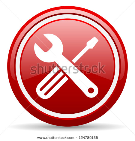 White Tools Icon