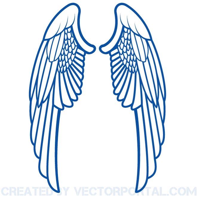 Wings Vector Clip Art