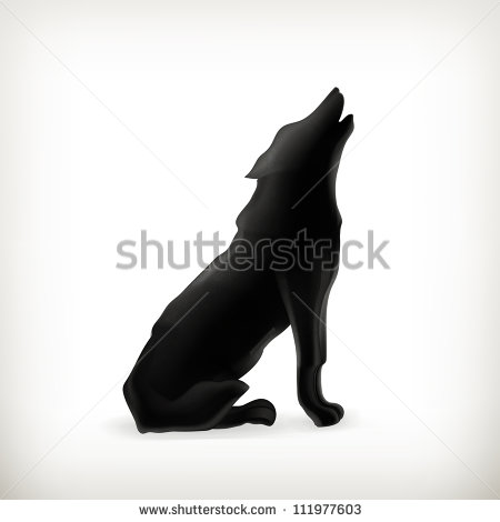 Wolf Silhouette Vector