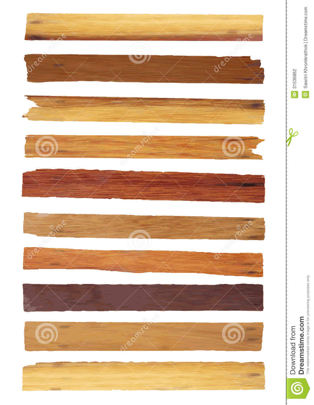 Wood Plank Vector