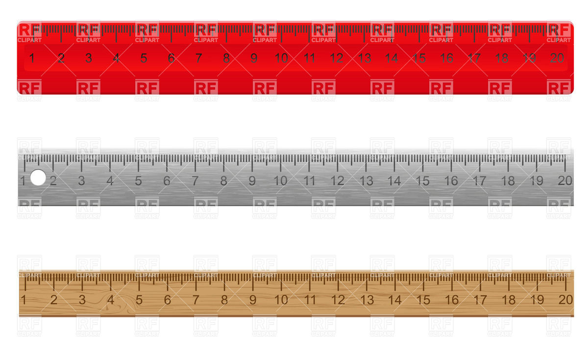 Wooden Ruler Clip Art